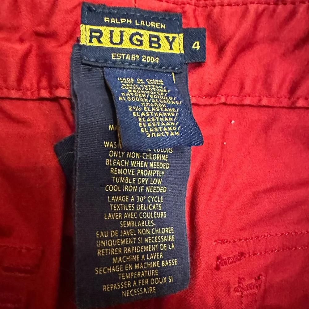 Vintage Ralph Lauren Rugby Slim Fit Utility Pants with Hardware y2k - Picture 5 of 11